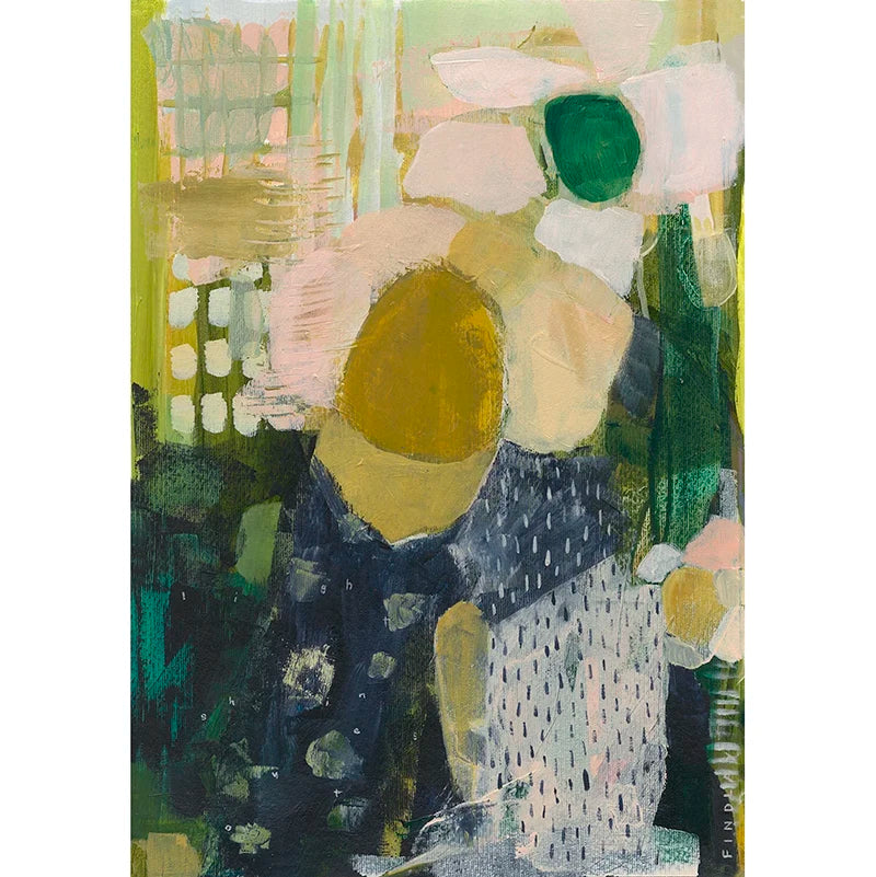 Paper Flowers Canvas Art Print