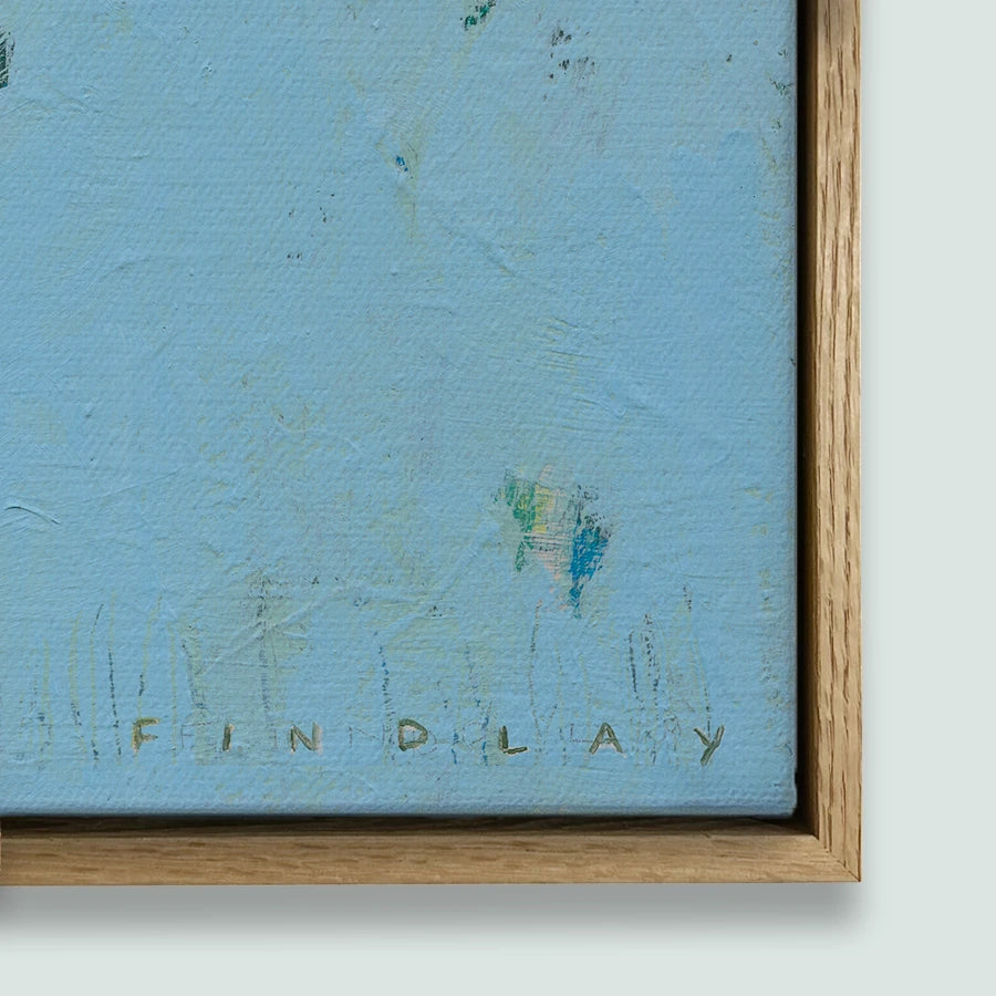 Ridgelines Landscape Art Canvas Print