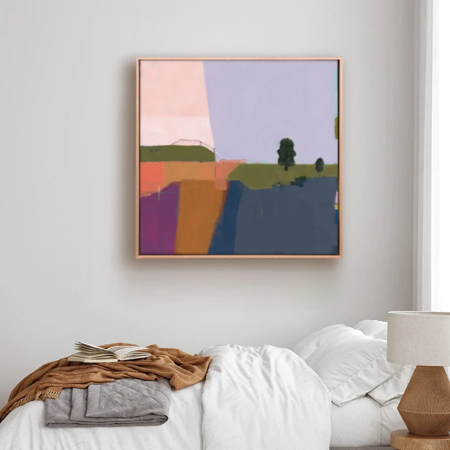Distance Art Landscape Abstract Canvas Print